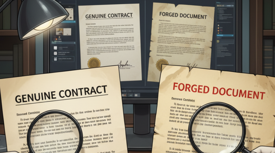 Pengacara tindak pidana pemalsuan surat